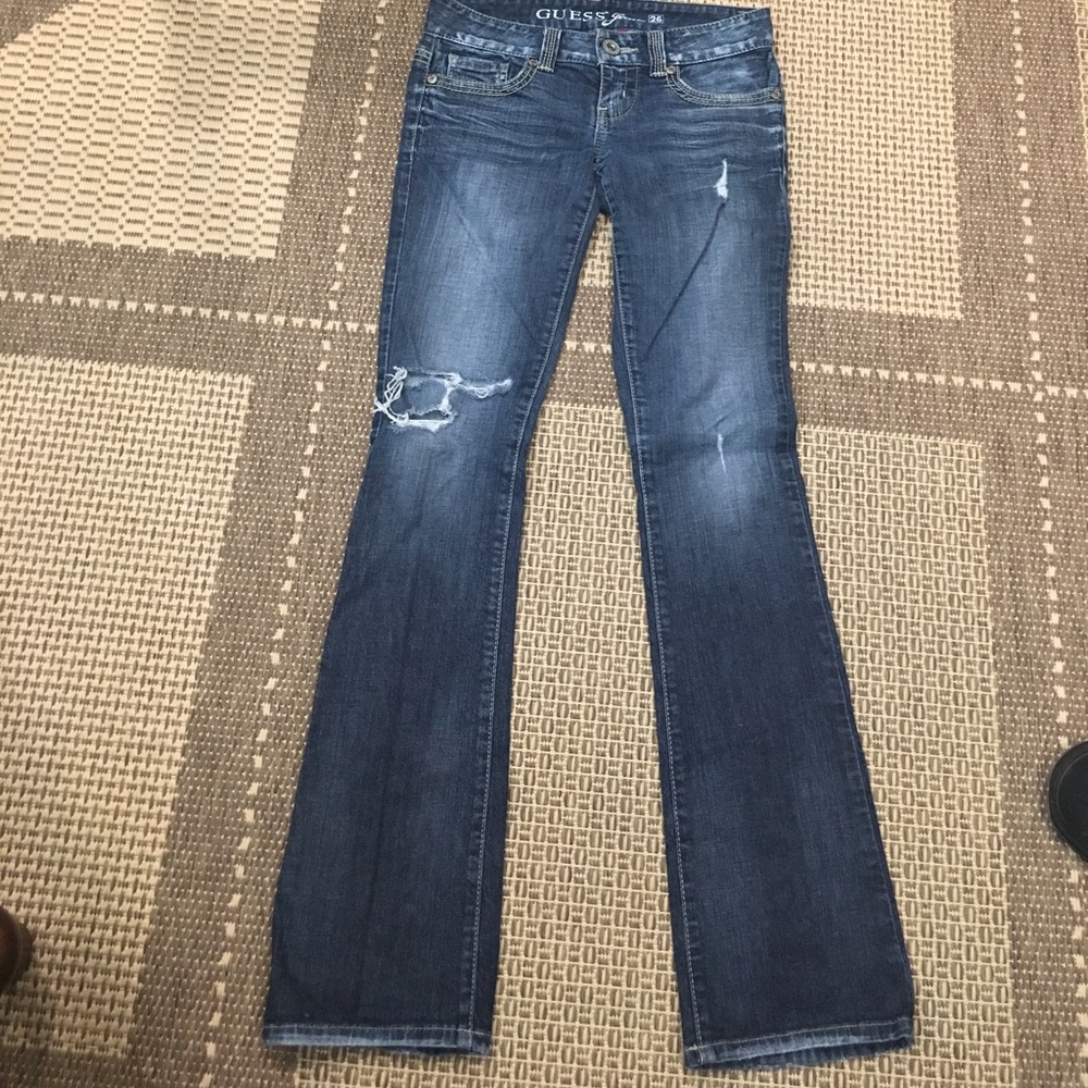 Guess distressed jeans